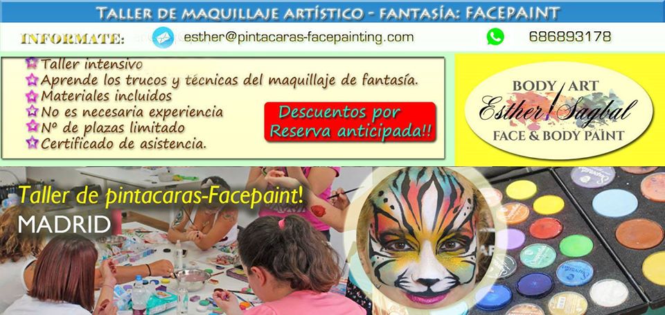 Aprende Maquillaje Artístico Infantil en Tres Cantos (Madrid) - Imjoying